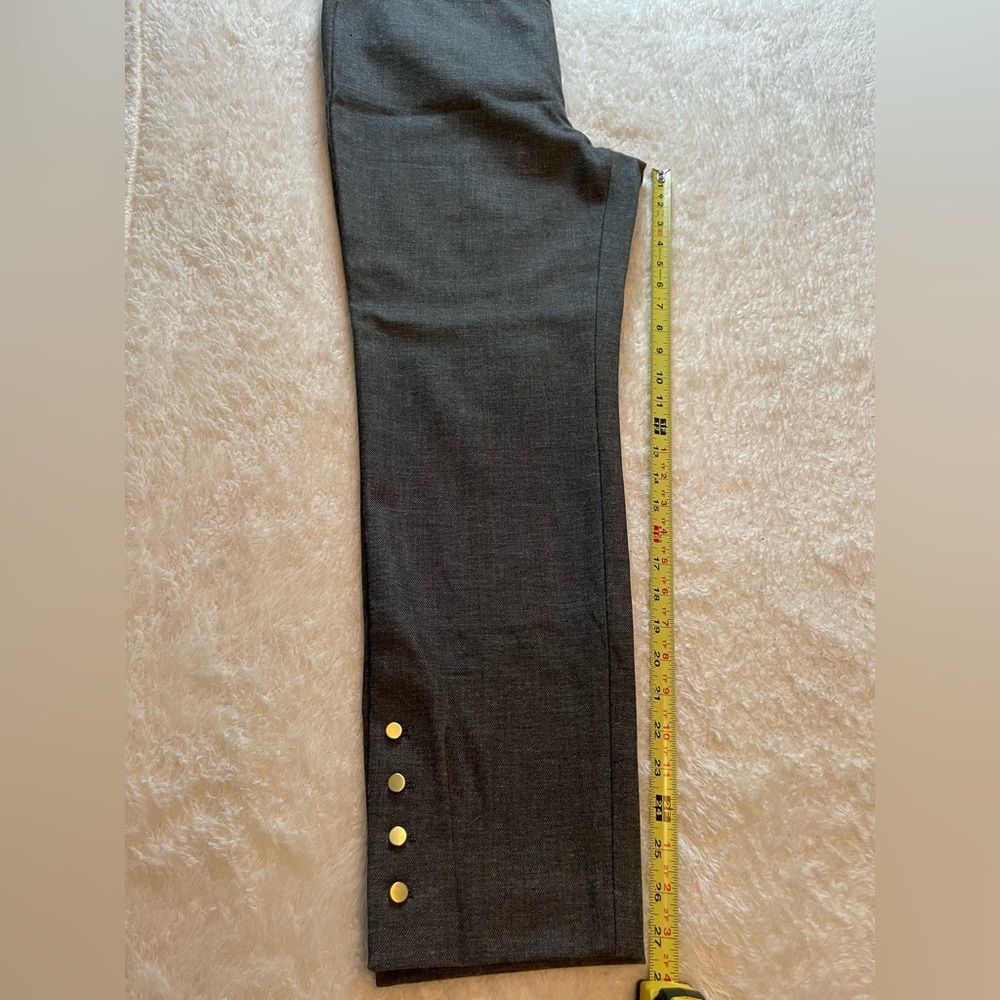 Talbots Chatham Ankle Pant with Button Accents | Size 12